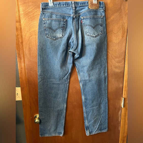 Vintage 501 Original Fit Selvedge Men's Jeans - Picture 3 of 6